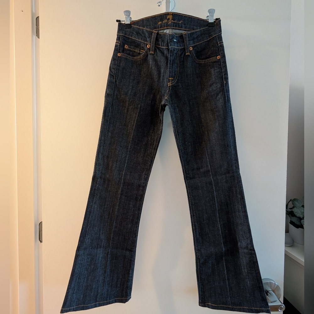 7 For Mankind Women's Y2K 2000s Bootcut Denim Jeans Size 24